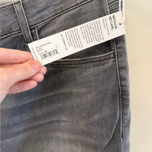 Hudson Jeans Gray Slim Straight Denim - Picture 3 of 8